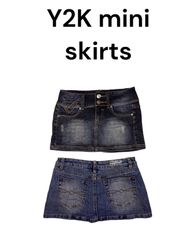 Y2K mini skirts