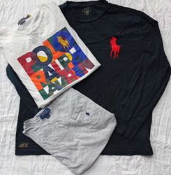 CR6056  Vintage Polo Round Neck T-Shirts