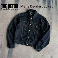 Mens Denim Jacke