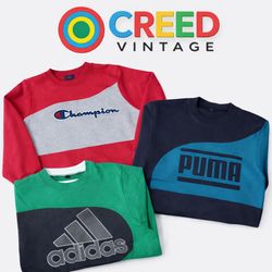 CR6064   Upcycled Mix Brand Sweatshirts