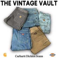 Carhartt Dickies Carpenter/Workwear Jeans