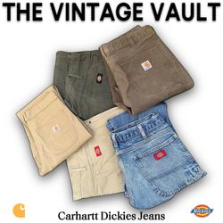 Carhartt Dickies Carpenter/Workwear Jeans