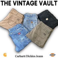 Carhartt Dickies Carpenter/Workwear Jeans