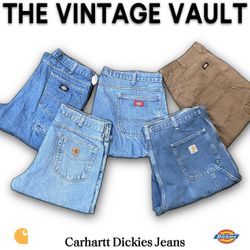 Carhartt Dickies Carpenter/Workwear Jeans