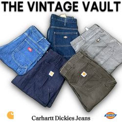 Carhartt Dickies Carpenter/Workwear Jeans