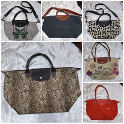 Longchamp Le Pliage – 21 Bags Wholesale Lot