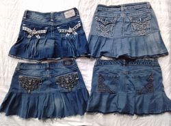 CR6068  Upcycled Flowy Skirts