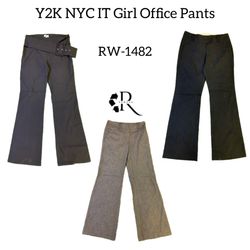Y2K NYC IT Girl Office Pants RW-1482