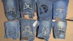 Y2K women flare jeans