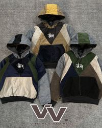 Carhartt/stussy style retravaillé sweat à capuche ..