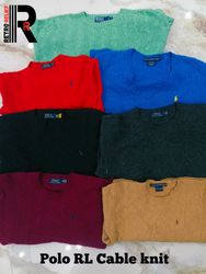 Polo RL Cable knits