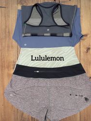 Lululemon Shorts And t-shirts