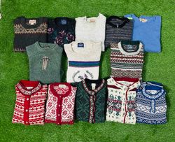 Woolrich and LL.Bean sweater