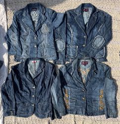 Denim women’s blazer