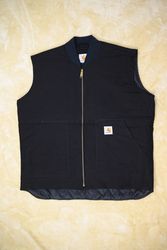 Carhartt Black Rework Style Gilets (8 pcs), (G-007..