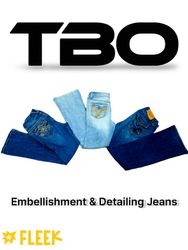 Embellishment & Detailing Jeans    (TBO-141)