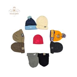 Mixed Branded Wool Caps