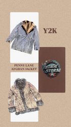 Y2K Penny Lane Afghan Jacket