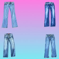 Y2K Brithney era Denim Flare jeans (TS-021)