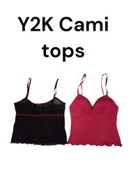 Y2K Cami tops