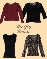 Sexy See Thru Y2k Tops( TH/150)