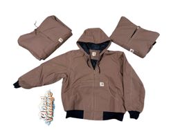 Rework style Carhartt hoodie jacket