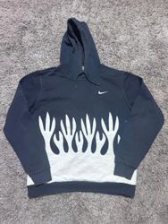 Upcycled Nike Flame Sweatshirts