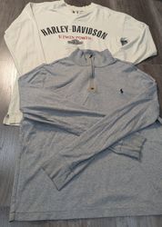 3306 - Harley, Ralph Lauren, Tommy Hilfiger ¼ zip,..