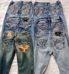 CR7001 Miss Me Flare Jeans