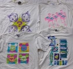 CR7009 T-Shirts Vintage à Couture Unique