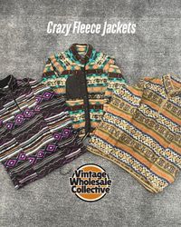 Crazy Fleece Jackets - (26/01)