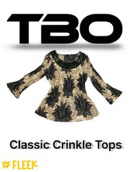 Classic Crinkle Top      (TBO-156)