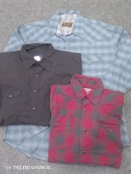 ZV1651 Wrangler 2-Pocket Druckknopf Herrenhemd