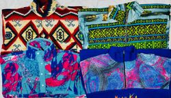 Fleece pazzo a tre colori