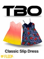 Classic Slip Dress     (TBO-161)
