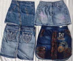 CR6117 Y2K Jupes Midi