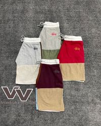 Stussy reworked style patchwork shorts #27126