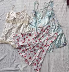 CR6128 Y2K Abiti Midi in Seta