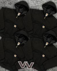 Carhartt reworked style black active jackets #2712..