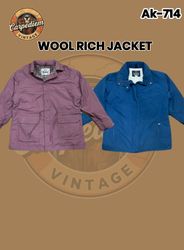 Wool rich Jacket Ak-714