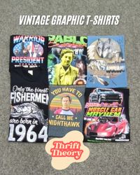 Vintage Graphic T-Shirts - (27/01)