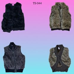 Y2K Unique Fur gilet (TS-044)