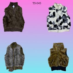 Gilet en fourrure Y2K (TS-045)