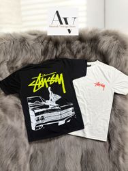 Stussy rework style crazy beat t shirt