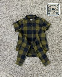 Chemise à manches ceinturées recyclées