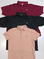 T-shirt polo Lacoste (avec col) 8Pcs (RV # 124)