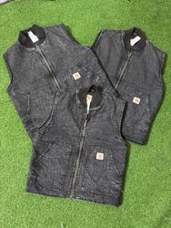 Rework Style Carhartt Acid washed Gilet.