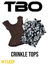 Crinkle tops
