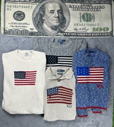 Ralph Lauren flag sweater
