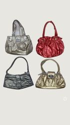 Y2k Shinny Pixel Glow Bags